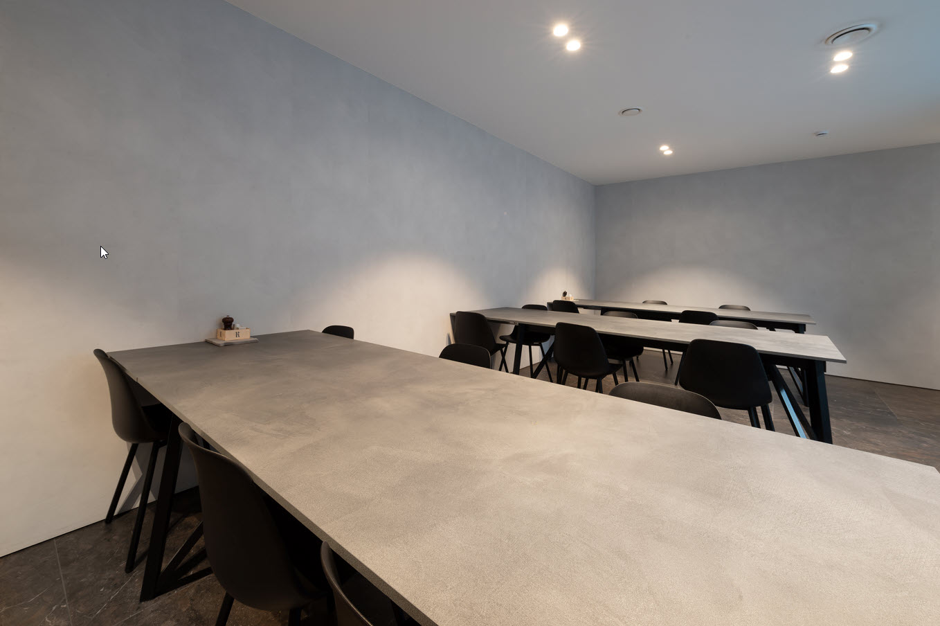 HPL, melamine en clicwall in hotel 'La Réserve' in Knokke